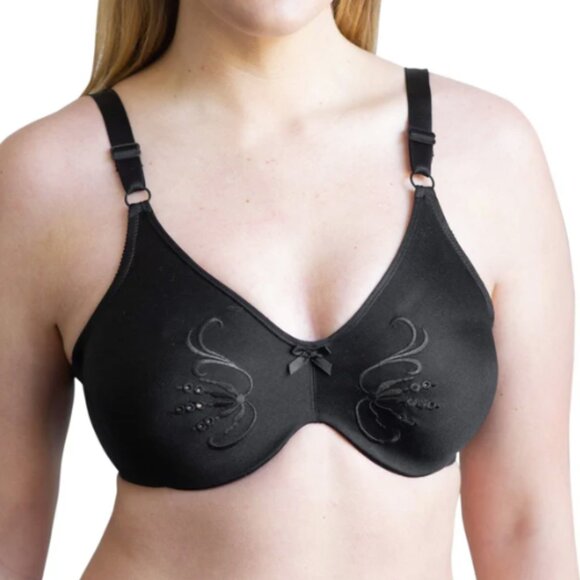 Lilyette Minimizer Bra 34D Women Full Figure New Seamless Underwire 410 unlined - Picture 1 of 10